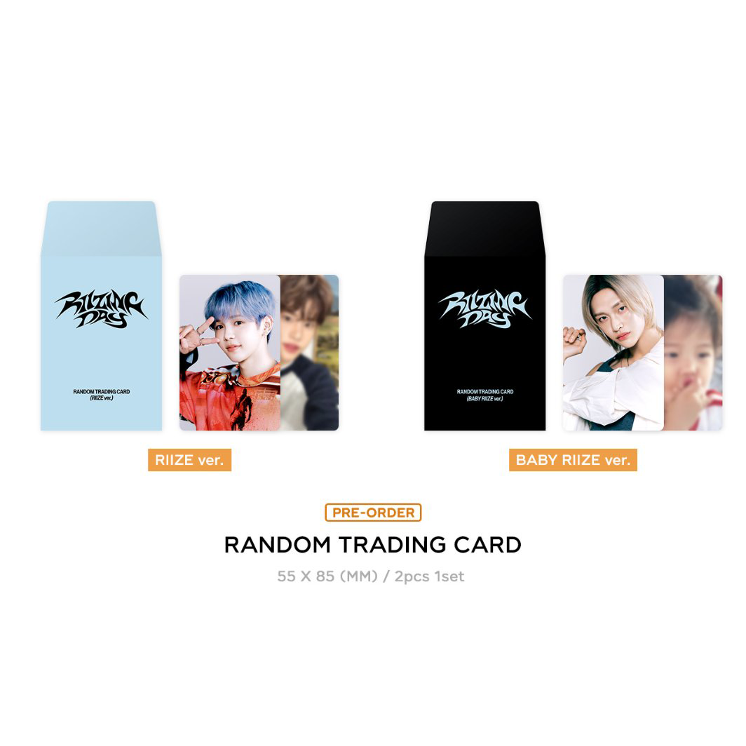 [RIIZING DAY] RANDOM TRADING CARD