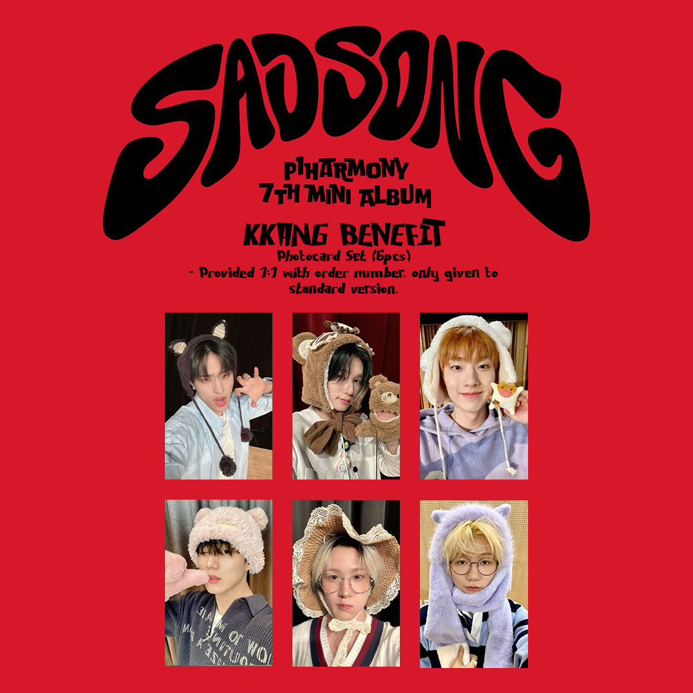 P1Harmony 7th Mini Album – SAD SONG (Random) + KKANG Benefit