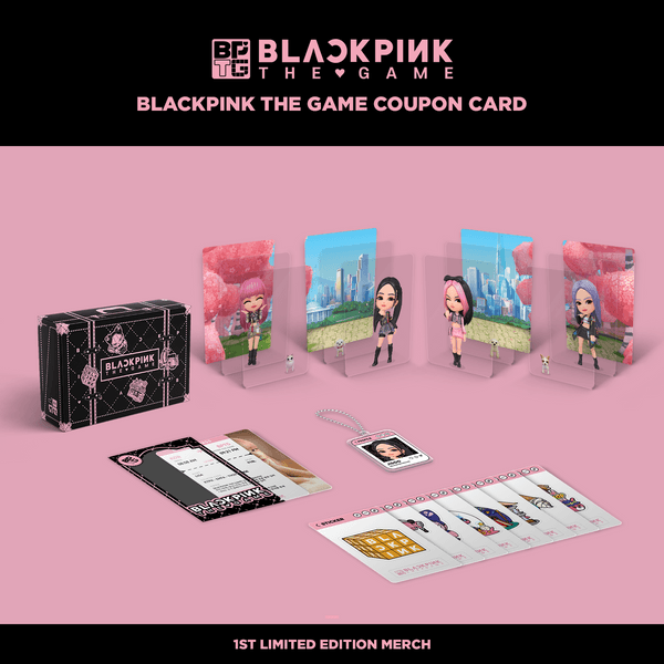 BLACKPINK THE GAME COUPON CARD - KKANG