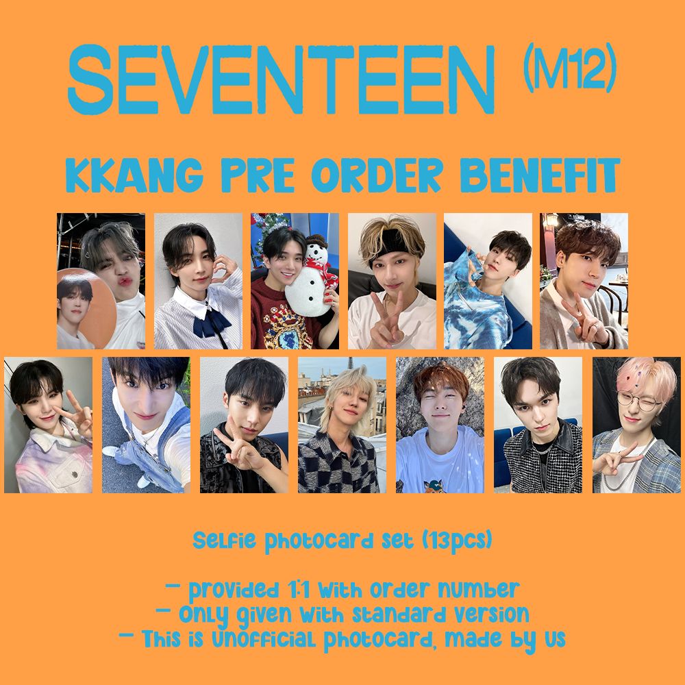 SEVENTEEN 12th Mini Album - SPILL THE FEELS (Standard Ver.) (Random) + Weverse Gift