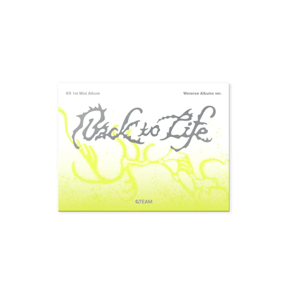 &TEAM – KR 1st Mini Album [Back to Life] Photocard Box (Weverse Ver.)