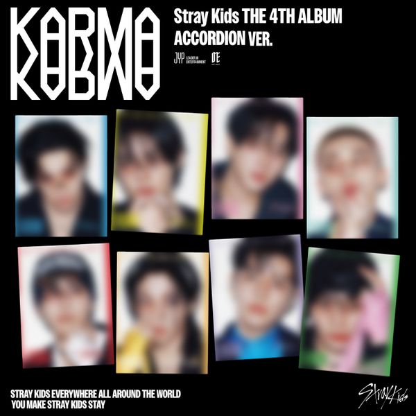 Stray Kids - 4th Album [KARMA] (ACCORDION Ver.) (Random) + Aladin Gift