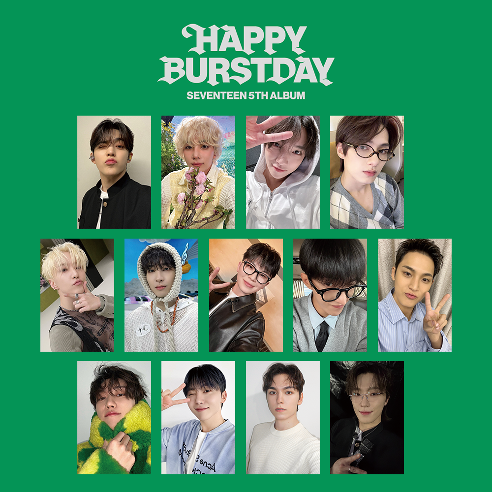 SEVENTEEN 5th Album – HAPPY BURSTDAY (Random) + KKANG Benefit