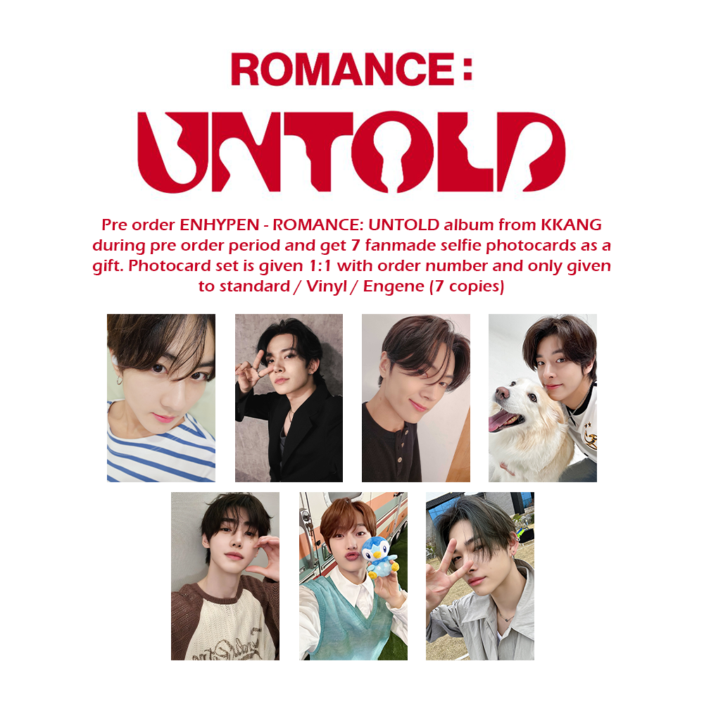 ENHYPEN 2nd Full Album – ROMANCE : UNTOLD (Random)