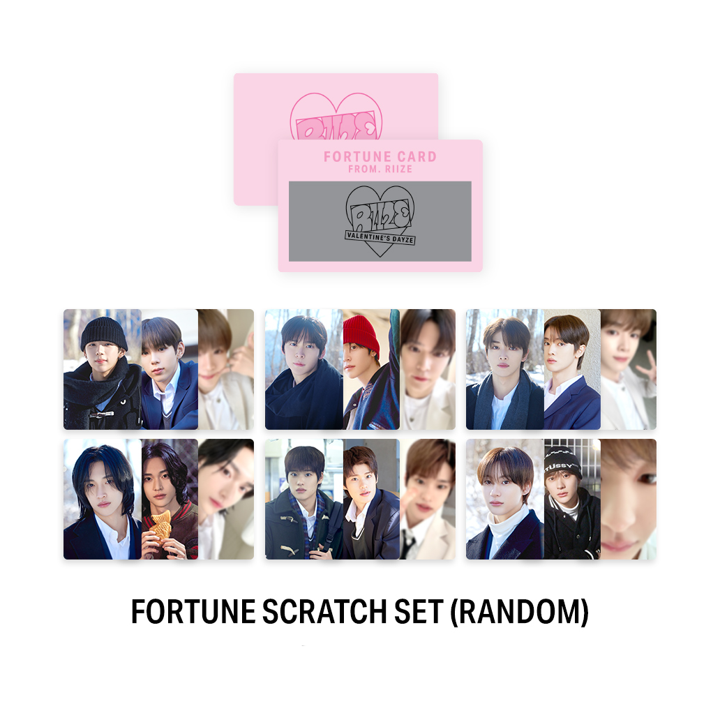 [2024 RIIZE VALENTINE'S DAYZE] FORTUNE SCRATCH SET (RANDOM)