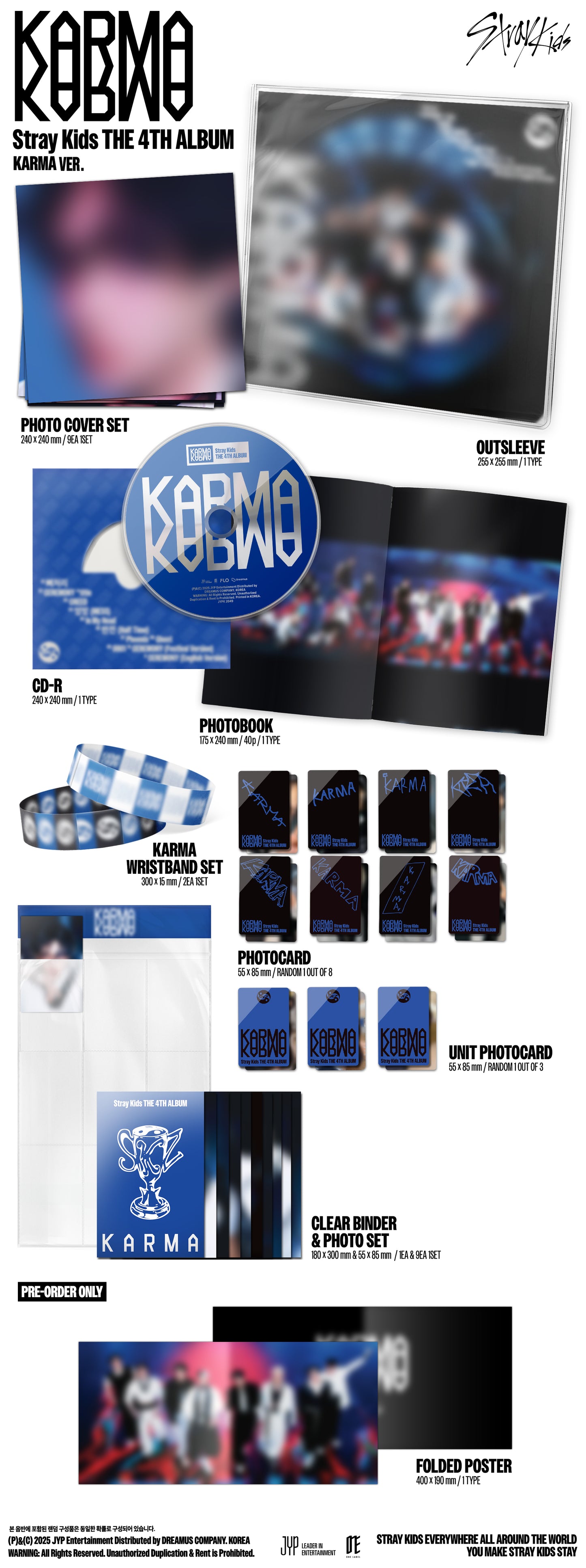 Stray Kids - 4th Album [KARMA] (KARMA Ver.) (Limited Edition) + Yes24 Gift