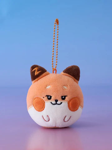 ZEROBASEONE ZERONI FLUFFY FACE KEYRING