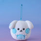 ZEROBASEONE ZERONI FLUFFY FACE KEYRING