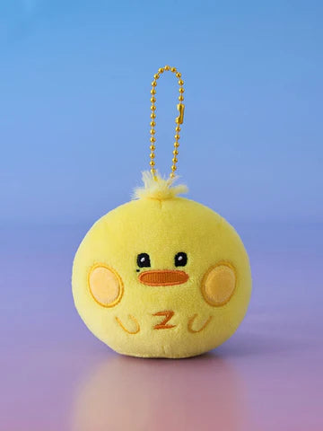 ZEROBASEONE ZERONI FLUFFY FACE KEYRING