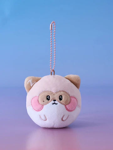 ZEROBASEONE ZERONI FLUFFY FACE KEYRING