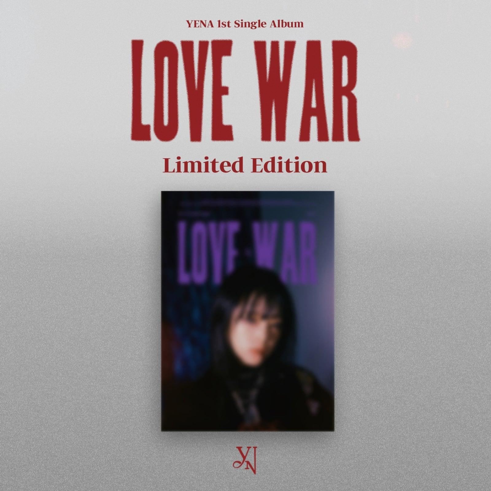 YENA Single Album Vol. 1 - Love War (Limited) - KKANG