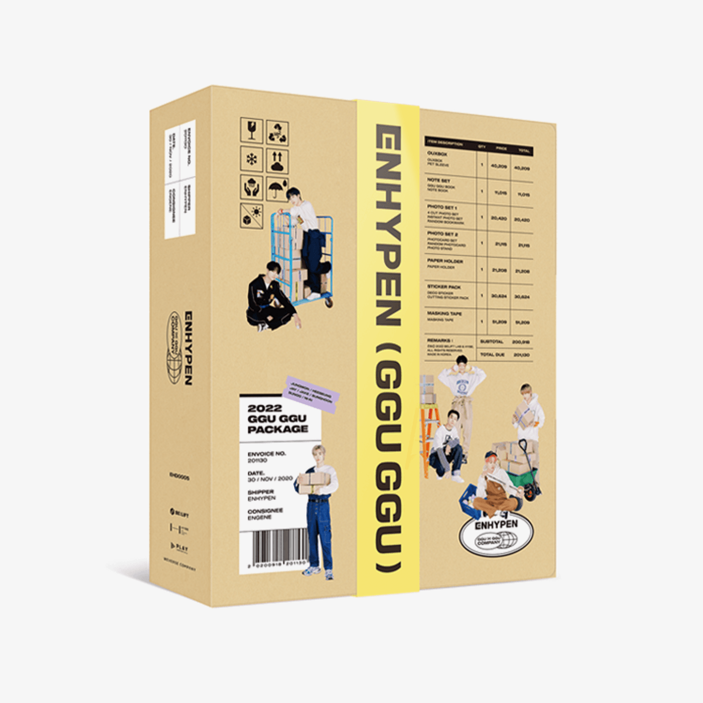 ENHYPEN 2022 GGU GGU PACKAGE - KKANG