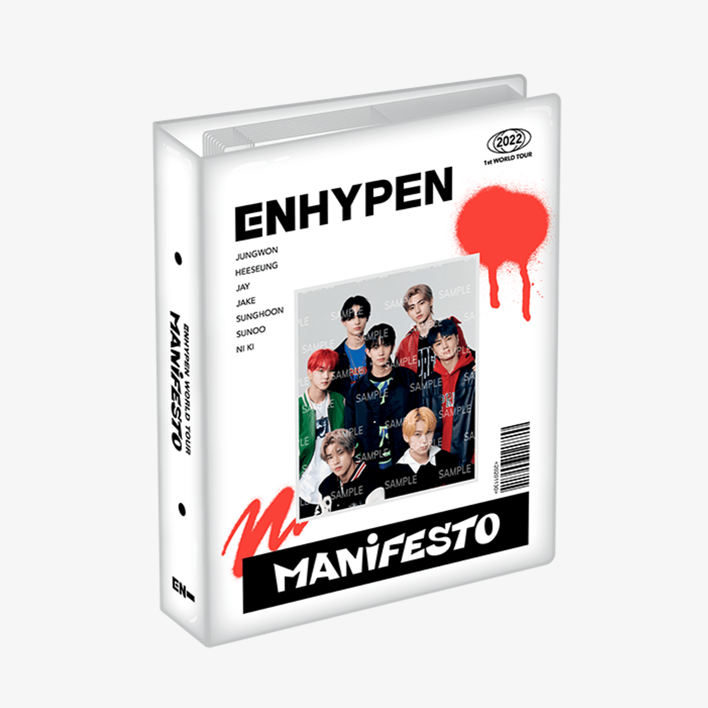 Photo Card Binder - MANIFESTO Tour Merch - KKANG