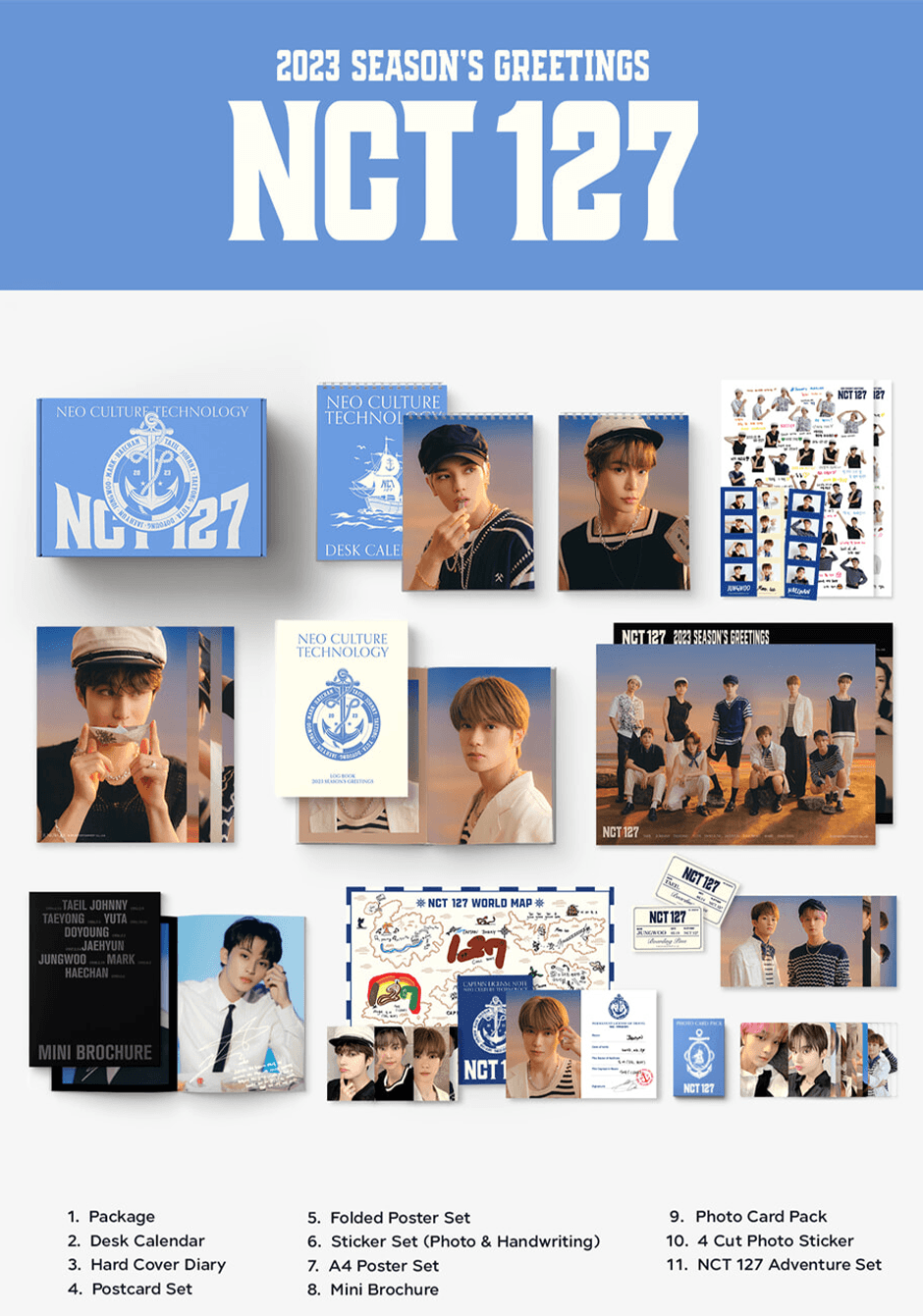 NCT127 2023 Season's Greetings - KKANG