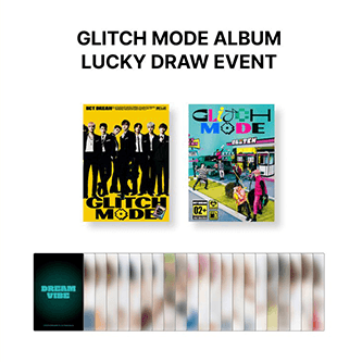 DREAMVIBE LUCKYDRAW + GLITCH MODE PHOTOCARD - KKANG