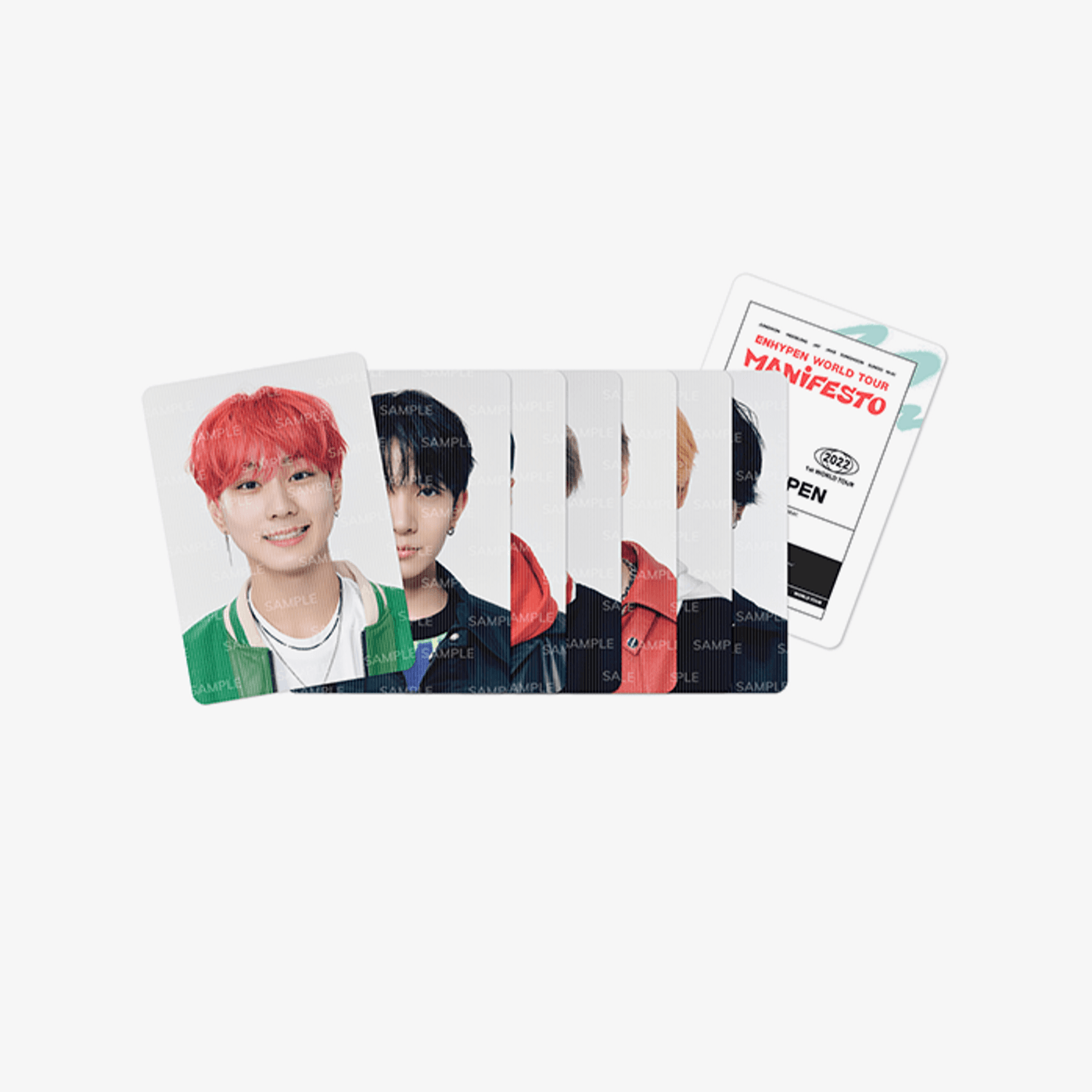 Lenticular Photo Set - MANIFESTO Tour Merch - KKANG