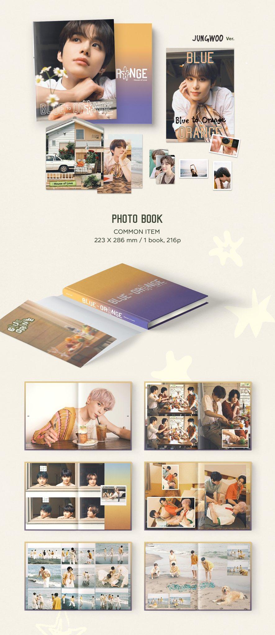 NCT 127 PHOTO BOOK [BLUE TO ORANGE] - KKANG