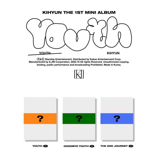 KIHYUN Mini Album Vol. 1 - YOUTH (KTOWN4U POB) - KKANG