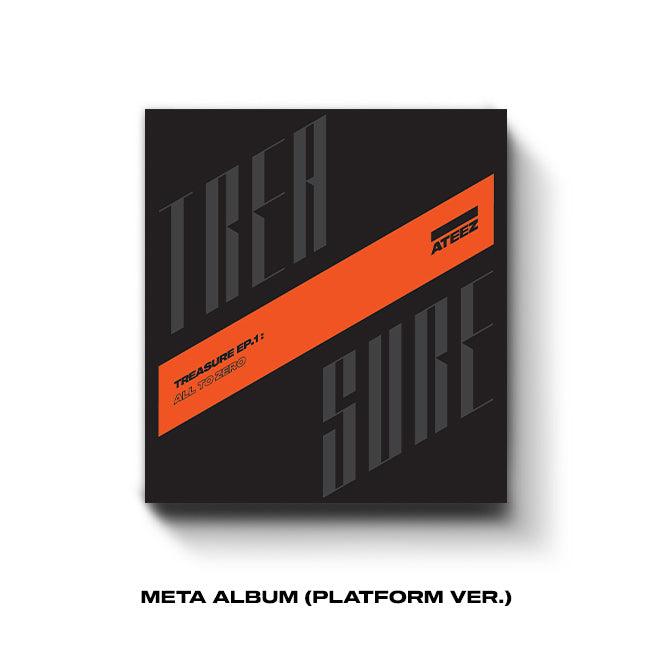 ATEEZ - [TREASURE EP.1 All To Zero] META ALBUM (Platform ver.) + OliveYoung Benefit - KKANG
