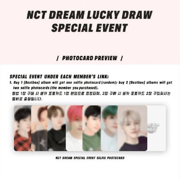 NCTDREAM FANSLAND LUCKYDRAW - KKANG