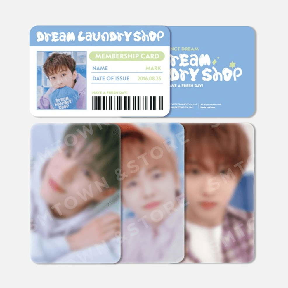 Dream Laundry Shop Trading Card - KKANG