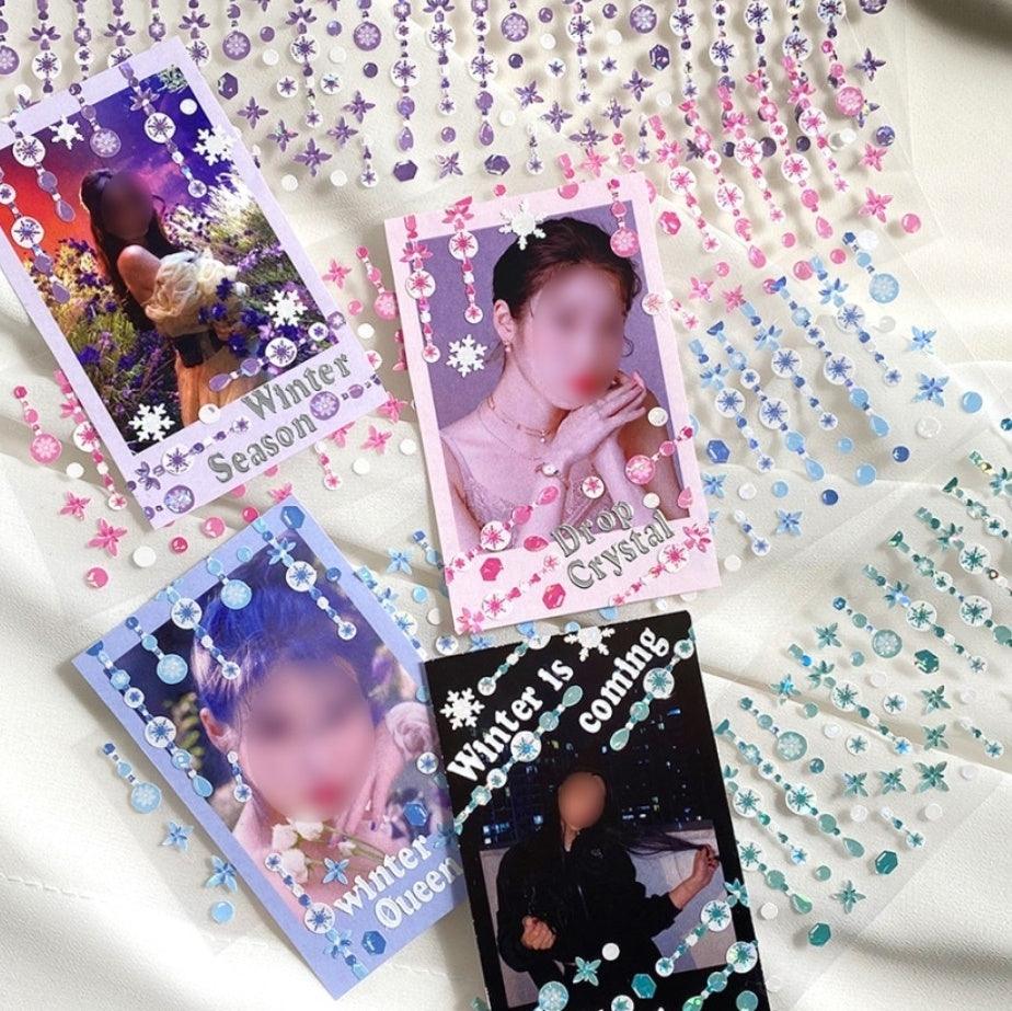 Drop Crystal Sticker (6EA) - KKANG