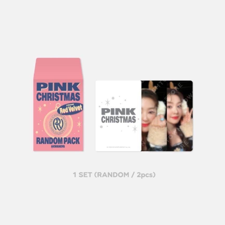 2022 PINK CHRISTMAS RED VELVET TRADING CARD - KKANG