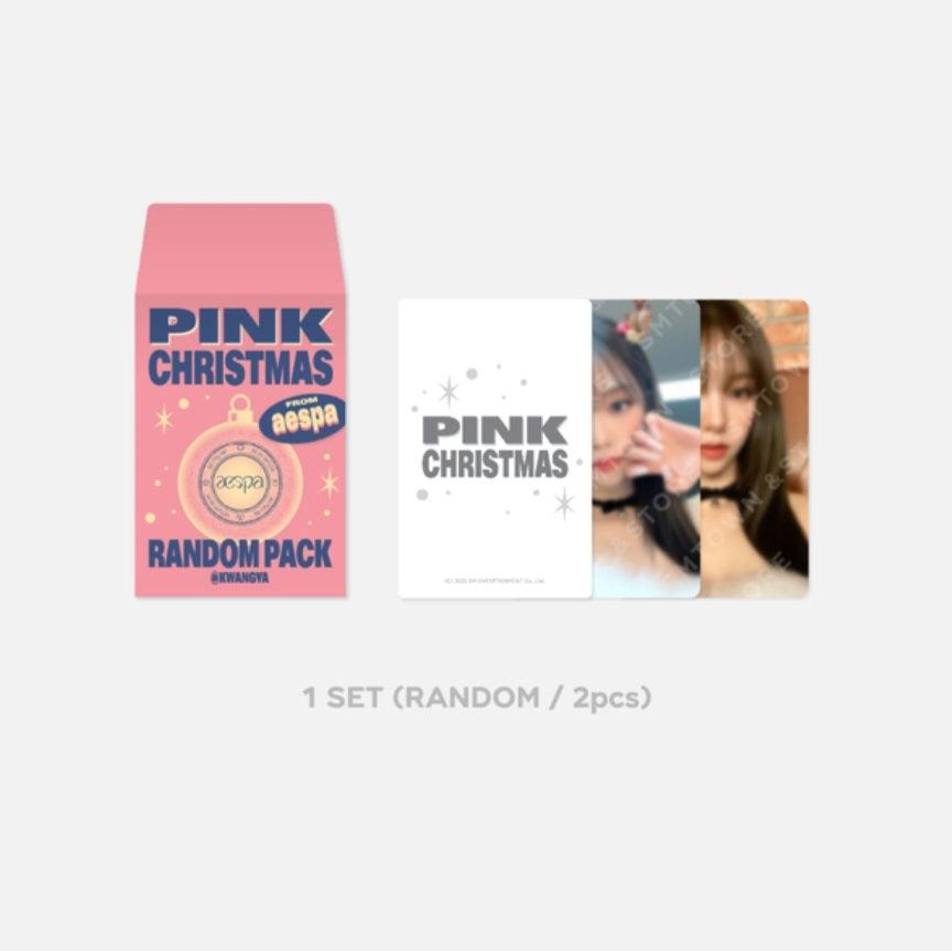 2022 PINK CHRISTMAS aespa TRADING CARD - KKANG