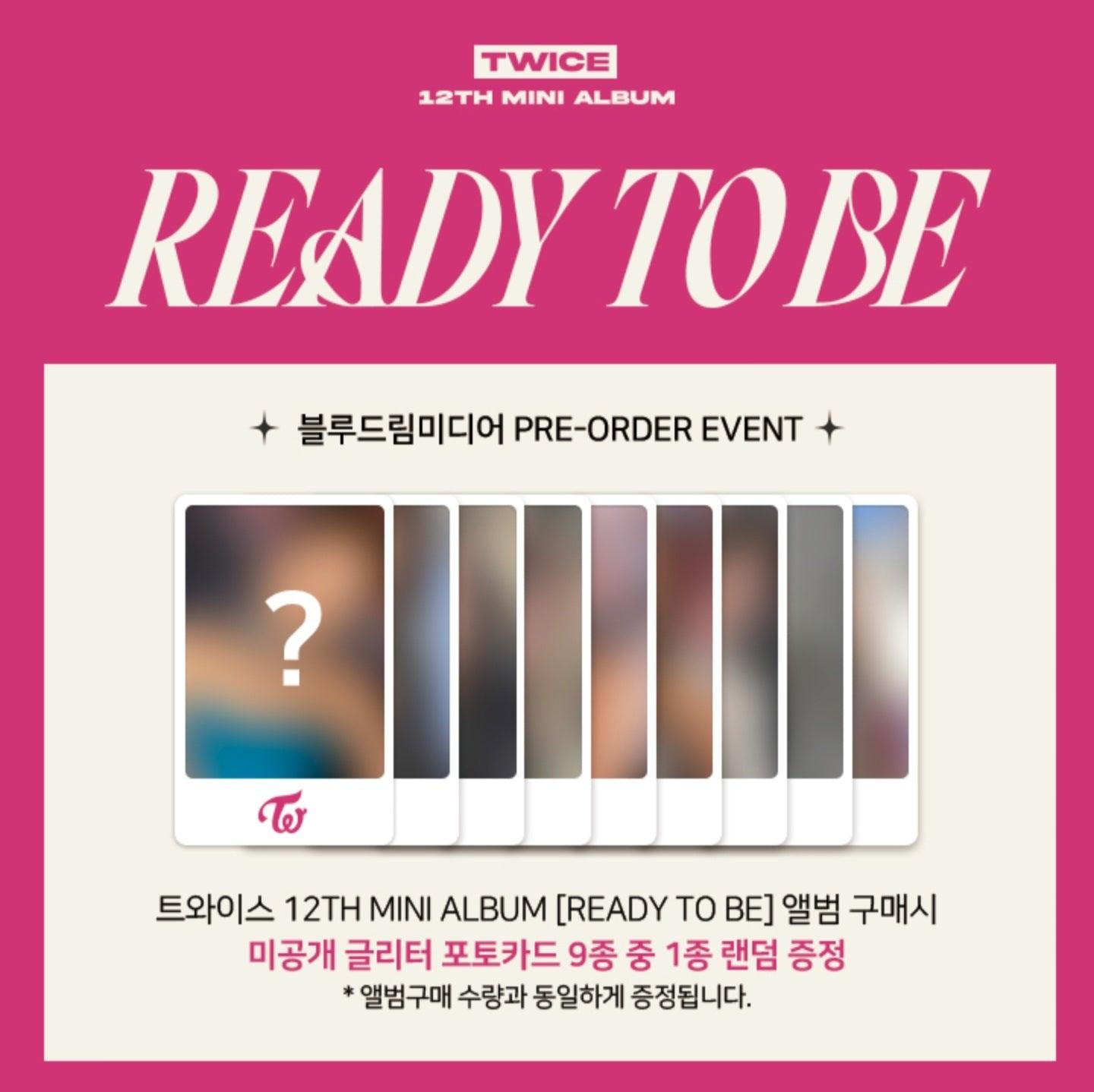 TWICE - READY TO BE (SITE BENEFIT PHOTOCARD) - KKANG