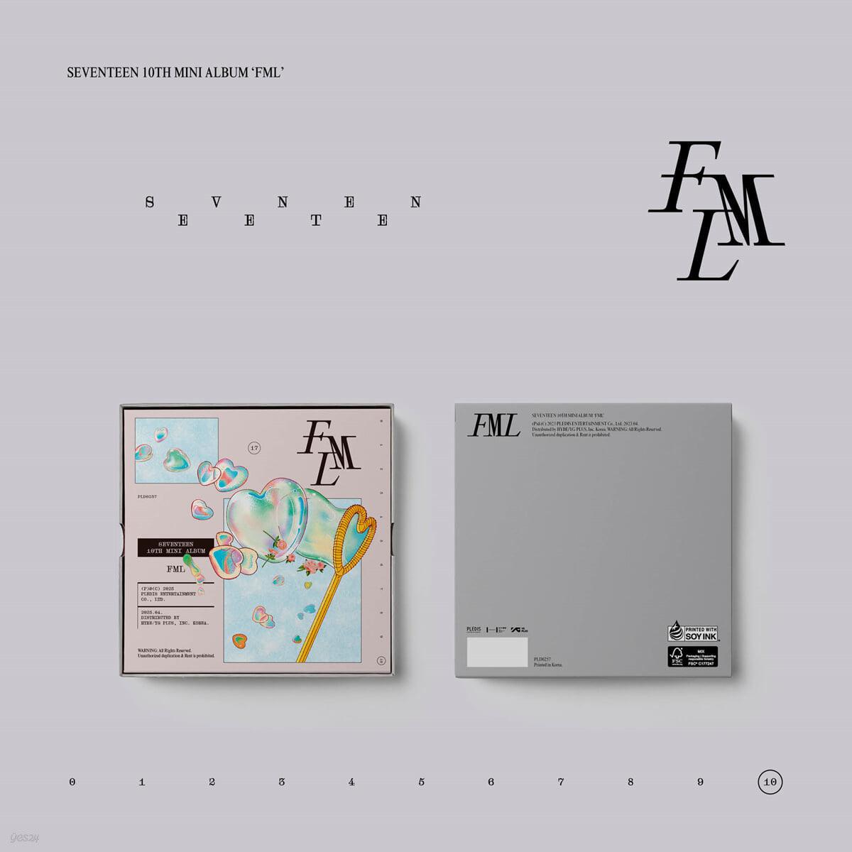 Seventeen Mini Album Vol. 10 - FML (CARAT Ver.) (Random) - KKANG