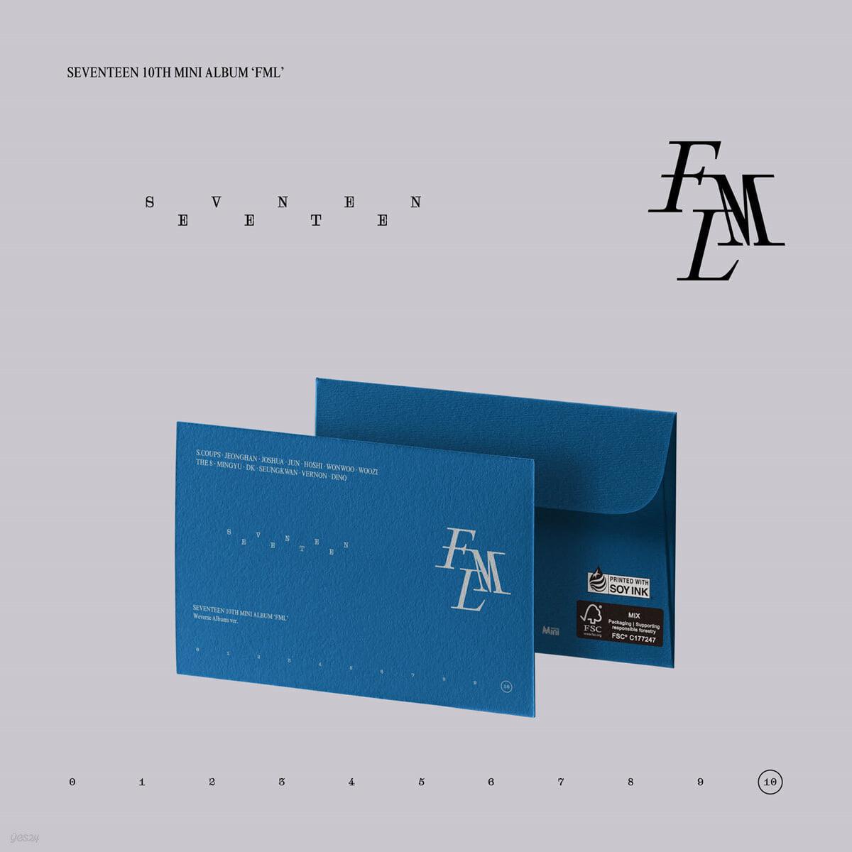 Seventeen Mini Album Vol. 10 - FML (Weverse Albums Ver.) - KKANG