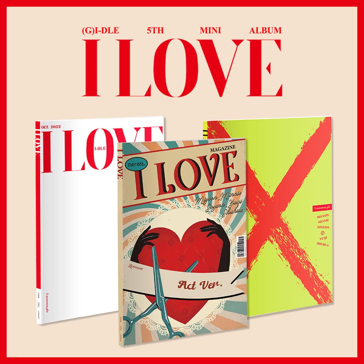 (G)I-DLE Mini Album Vol. 5 - I LOVE (Random) - KKANG