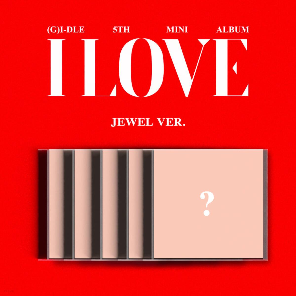 (G)I-DLE Mini Album Vol. 5 - I LOVE (Jewel Ver.) (Random) - KKANG