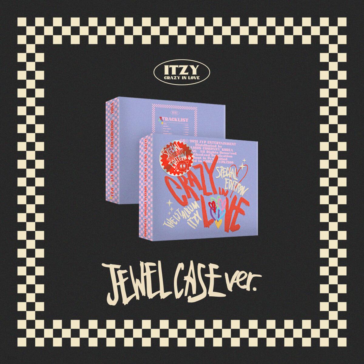 ITZY Album Vol. 1 - CRAZY IN LOVE (Special Edition) (JEWEL CASE Ver.) - KKANG