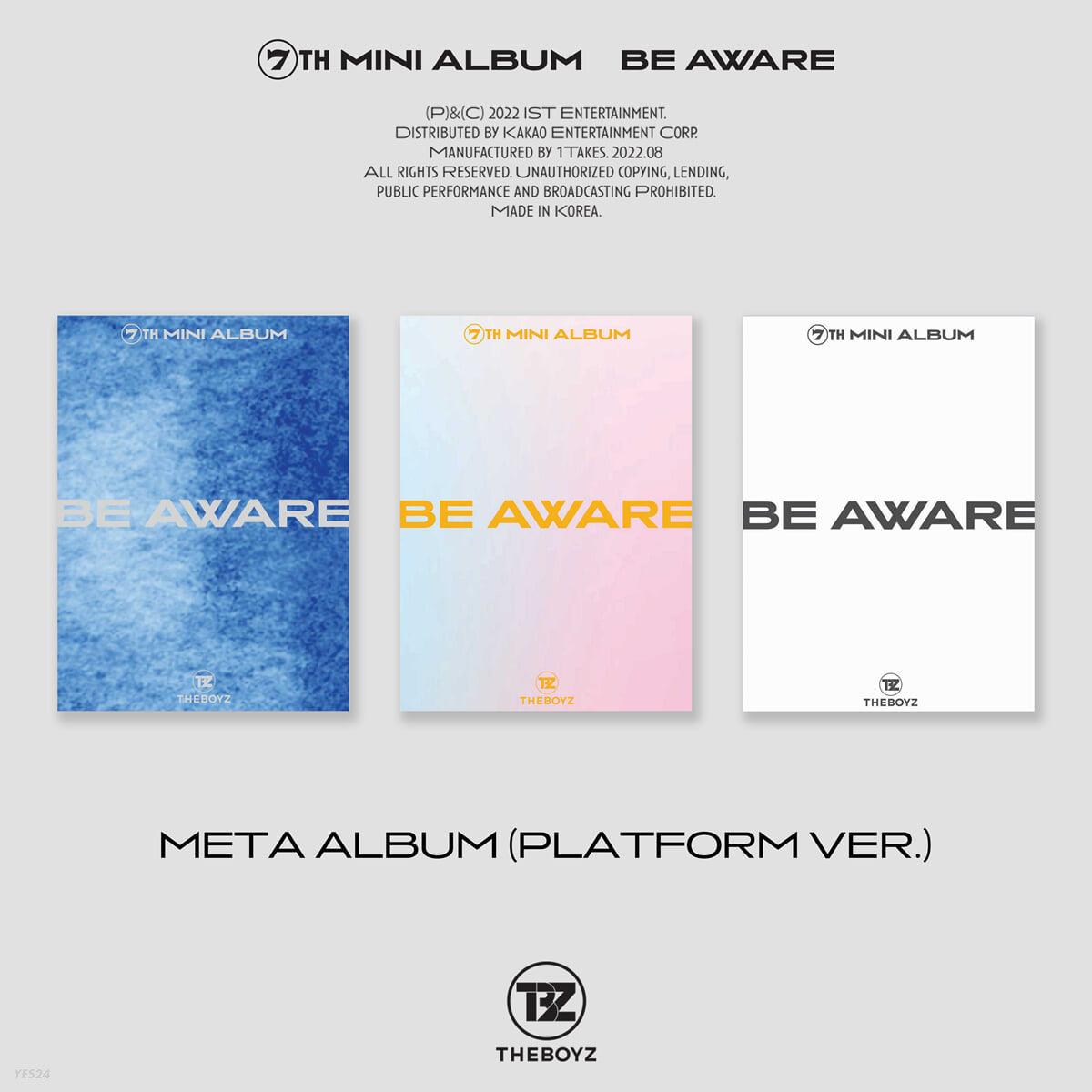 THE BOYZ – 7th Mini Album BE AWARE (Platform Ver.) - KKANG