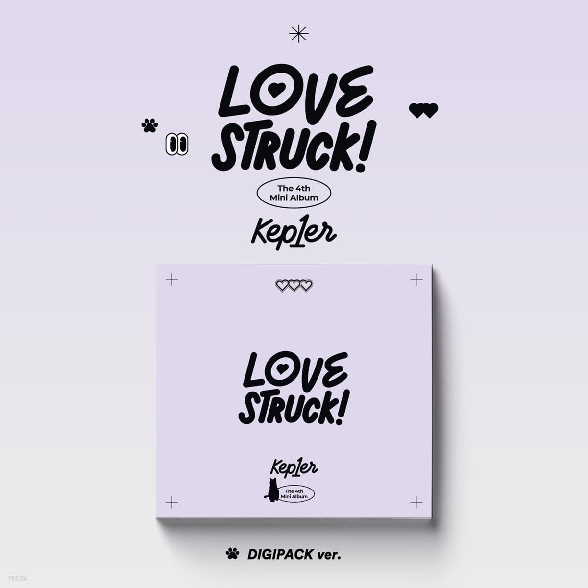 Kep1er Mini Album Vol. 4 - LOVESTRUCK! (DIGIPACK Ver.) (Random) - KKANG