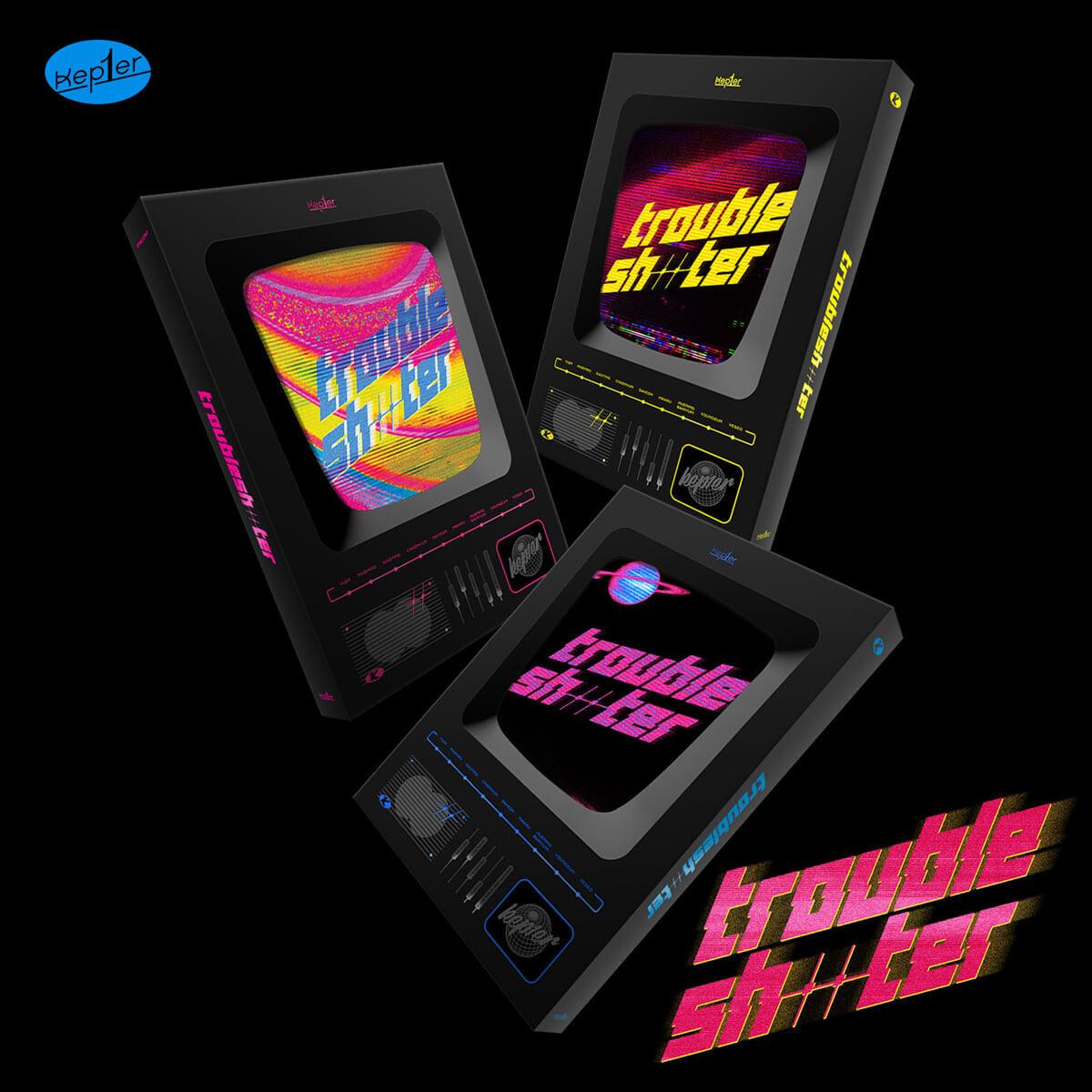 Kep1er Mini Album Vol. 3 - TROUBLE SHOOTER (Random) - KKANG