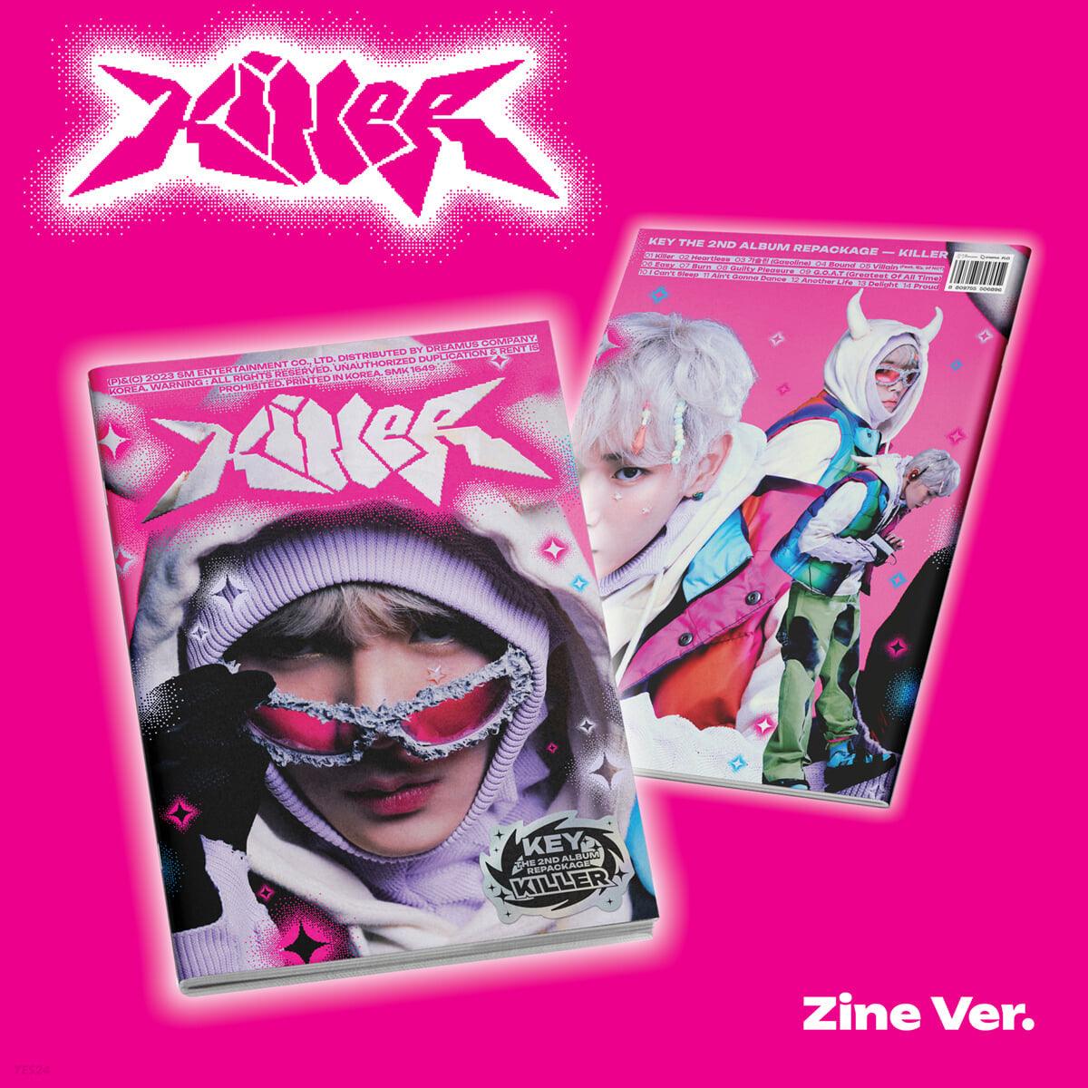 KEY Album Vol. 2 (Repackage) - Killer (Zine Ver.) - KKANG