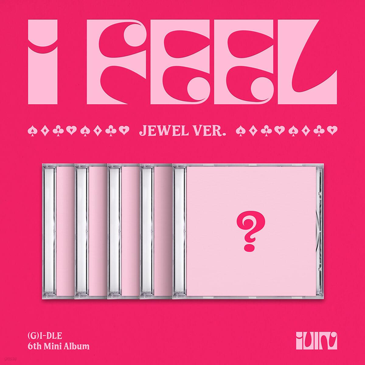 (G)I-DLE Mini Album Vol. 6 - I Feel (Jewel Ver.) (Random) - KKANG