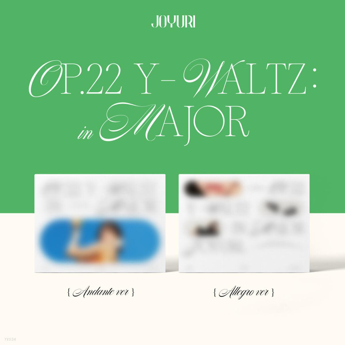 JO YURI Mini Album Vol. 1 - Op.22 Y-Waltz : In Major (Random) - KKANG