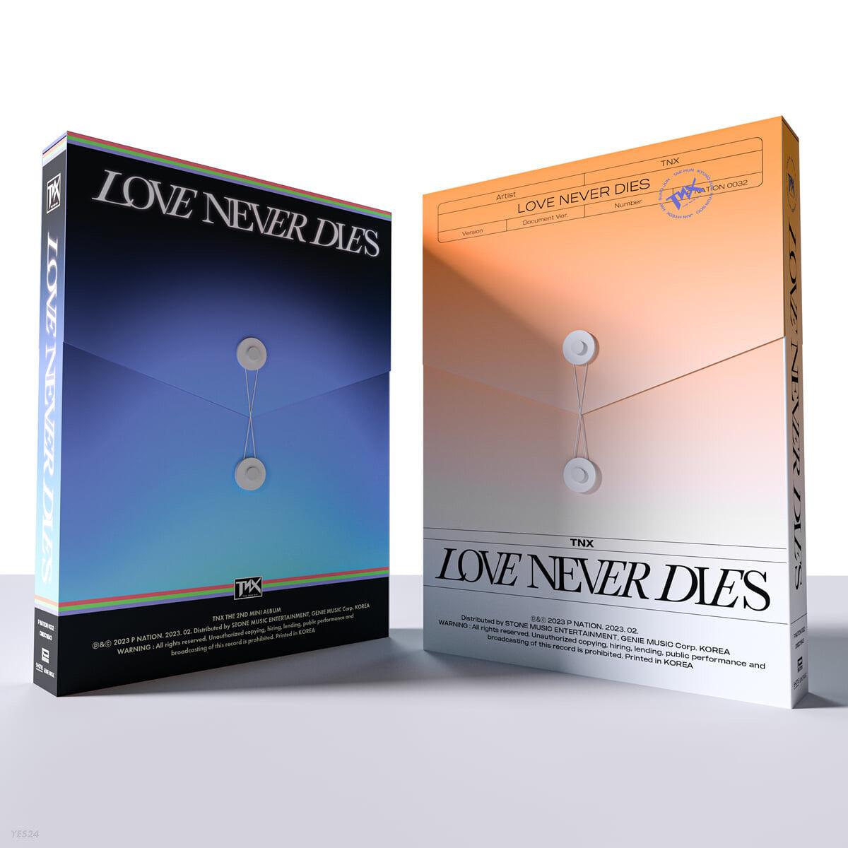TNX Mini Album Vol. 2 - LOVE NEVER DIES (Random) - KKANG