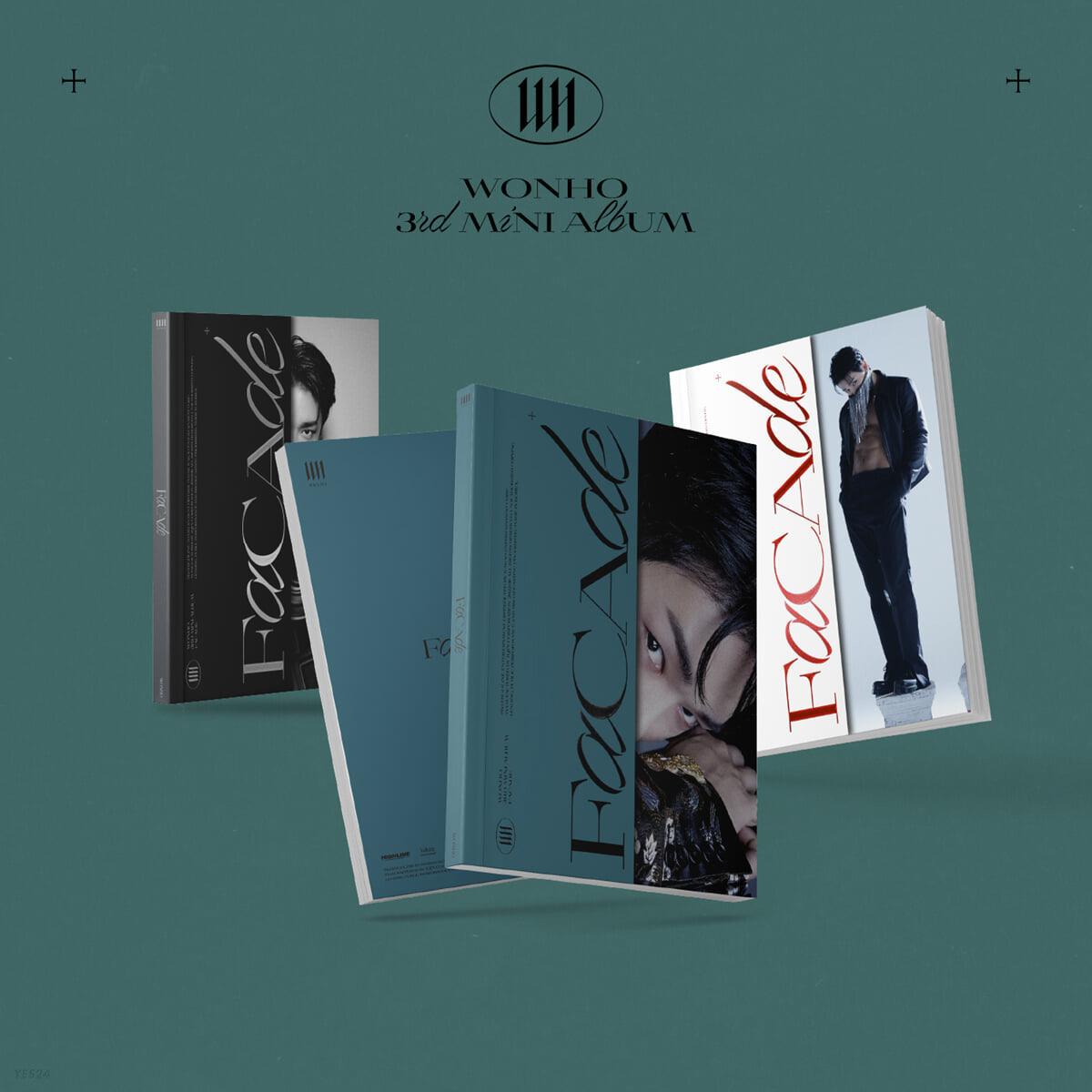 WONHO Mini Album Vol. 3 - FACADE (Random) - KKANG