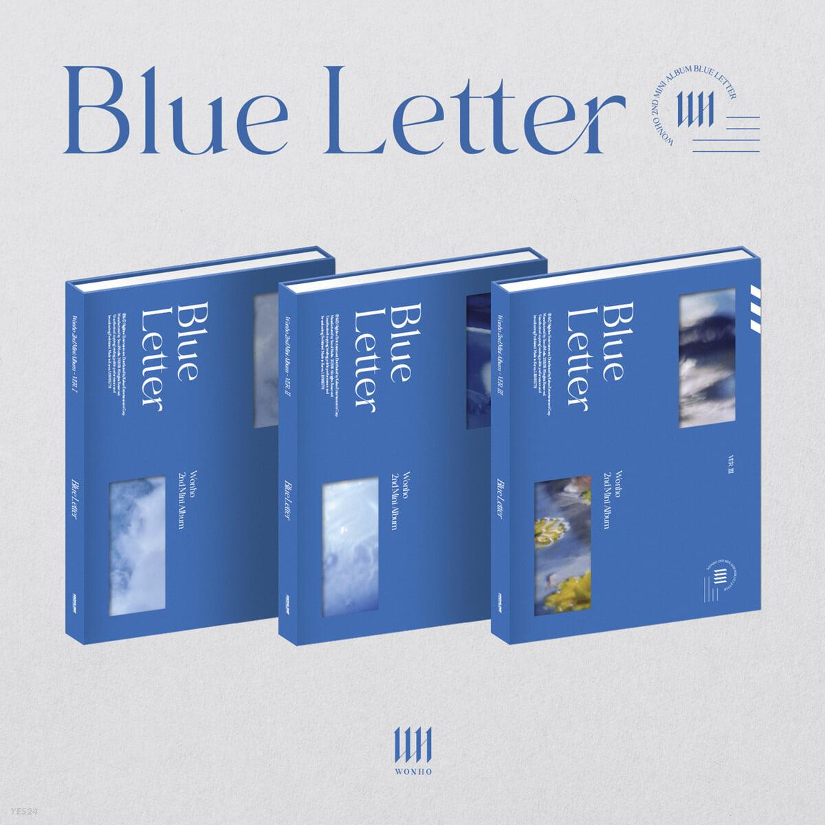 WONHO Mini Album Vol. 2 - BLUE LETTER (Random) - KKANG