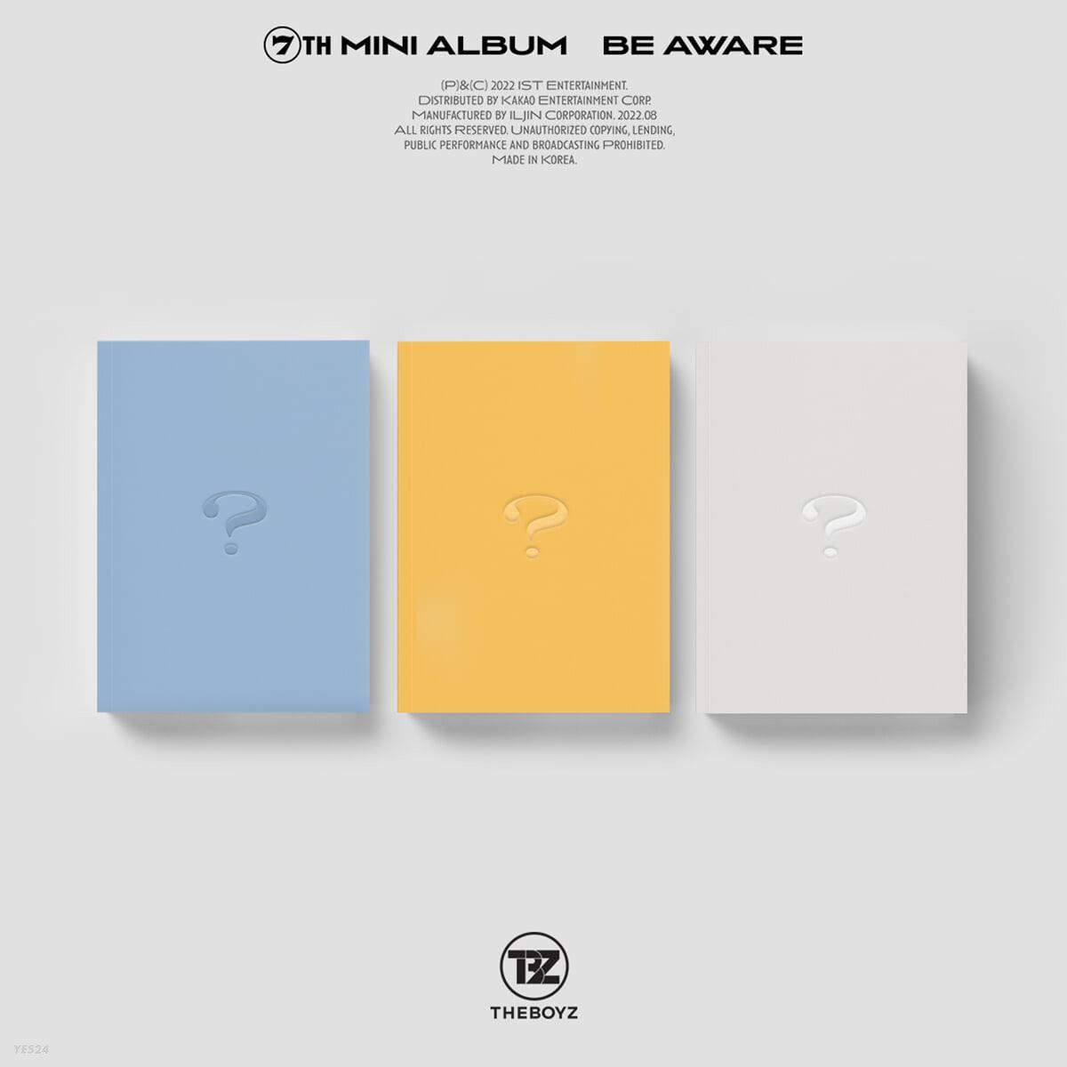 THE BOYZ Mini Album Vol. 7 - BE AWARE (Random) - KKANG