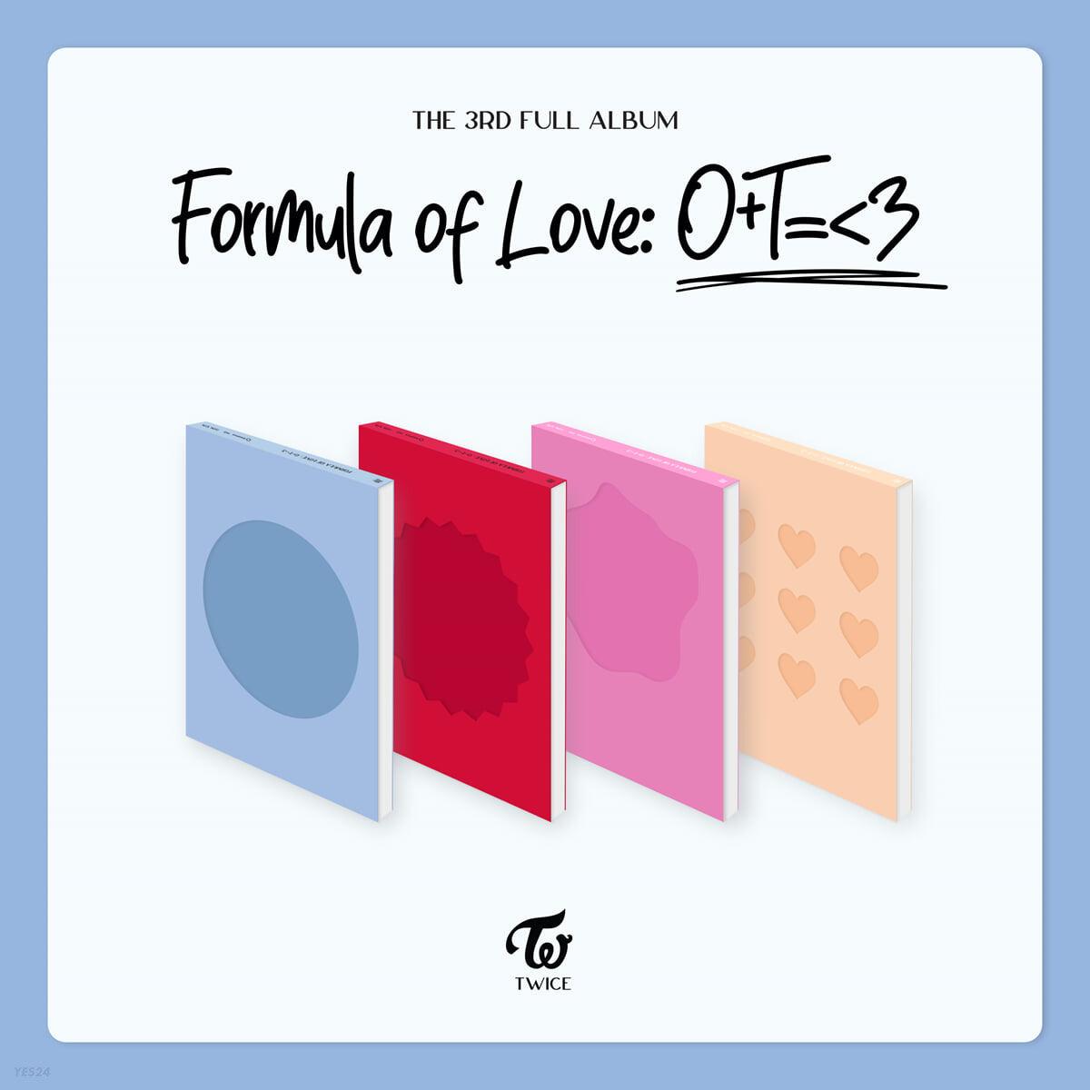 TWICE 3rd FULL ALBUM - Formula of Love: O+T=<3 (RANDOM) - KKANG