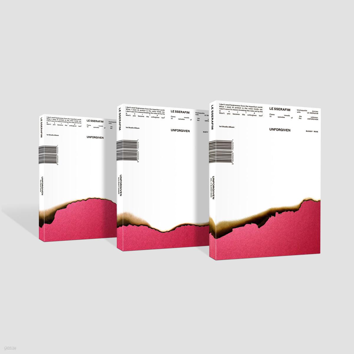 LE SSERAFIM 1st Studio Album - UNFORGIVEN (Random) - KKANG