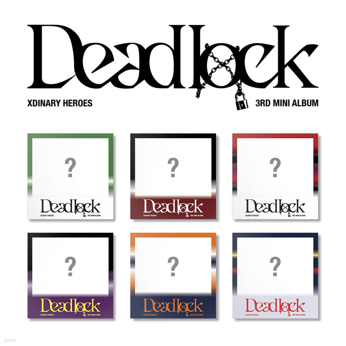 Xdinary-Heroes Mini Album Vol. 3 - Deadlock (COMPACT Ver.) (Random) - KKANG