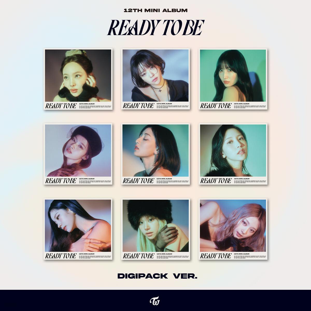 Twice Mini Album Vol. 12 - READY TO BE (Digipack Ver.) (Random) - KKANG