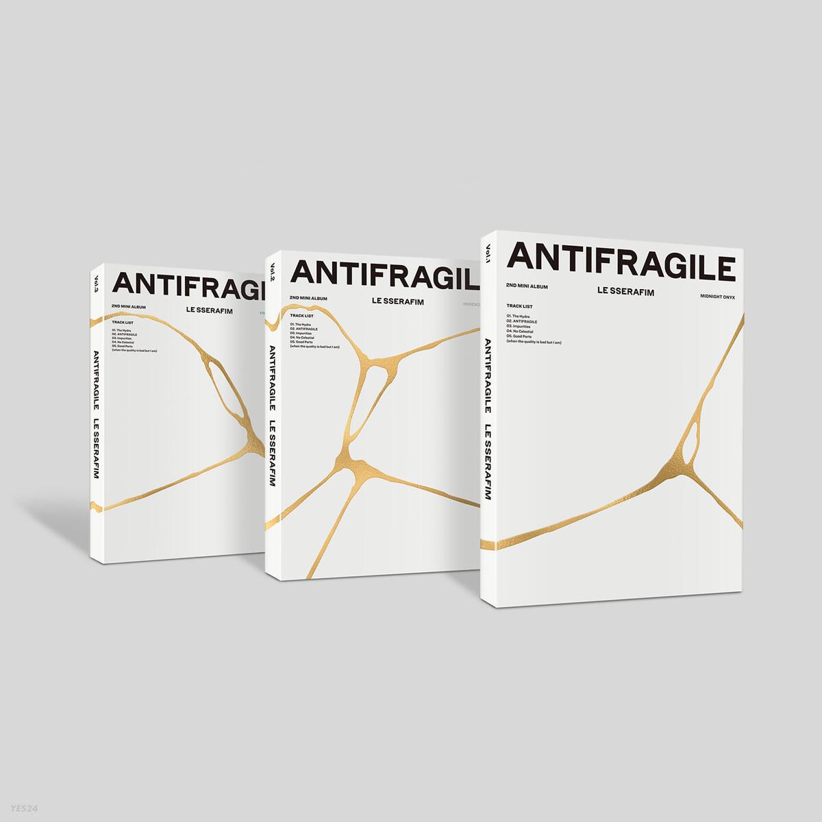 LE SSERAFIM Mini Album Vol. 2 - ANTIFRAGILE (Random) - KKANG