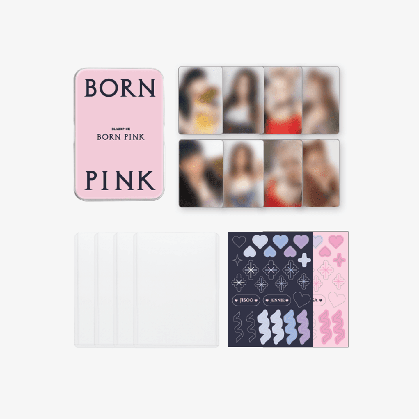 [BORNPINK] BLACKPINK PHOTO CARD + TOP LOADER KIT - KKANG